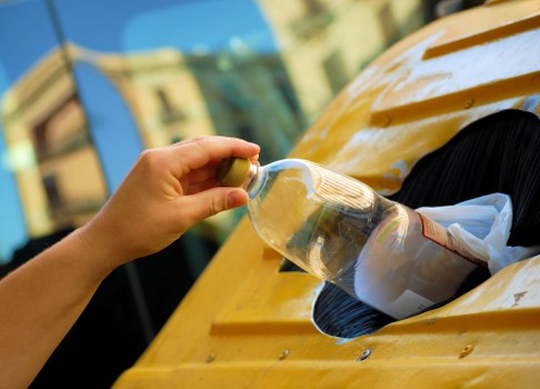 Electronic waste being recycled