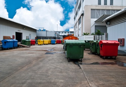 Modern waste management technology in action