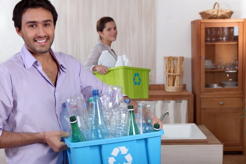 Eco-friendly waste disposal with Wait and Load